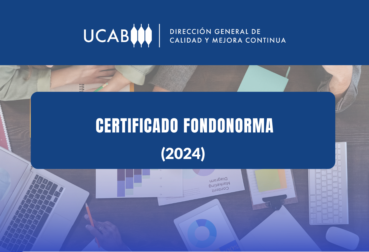 Certificado FONDONORMA (2024)