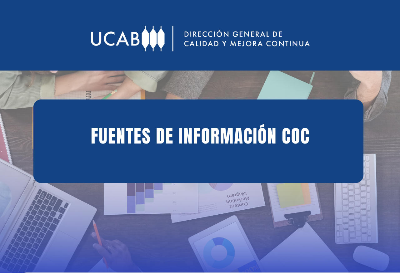 Fuentes de información COC