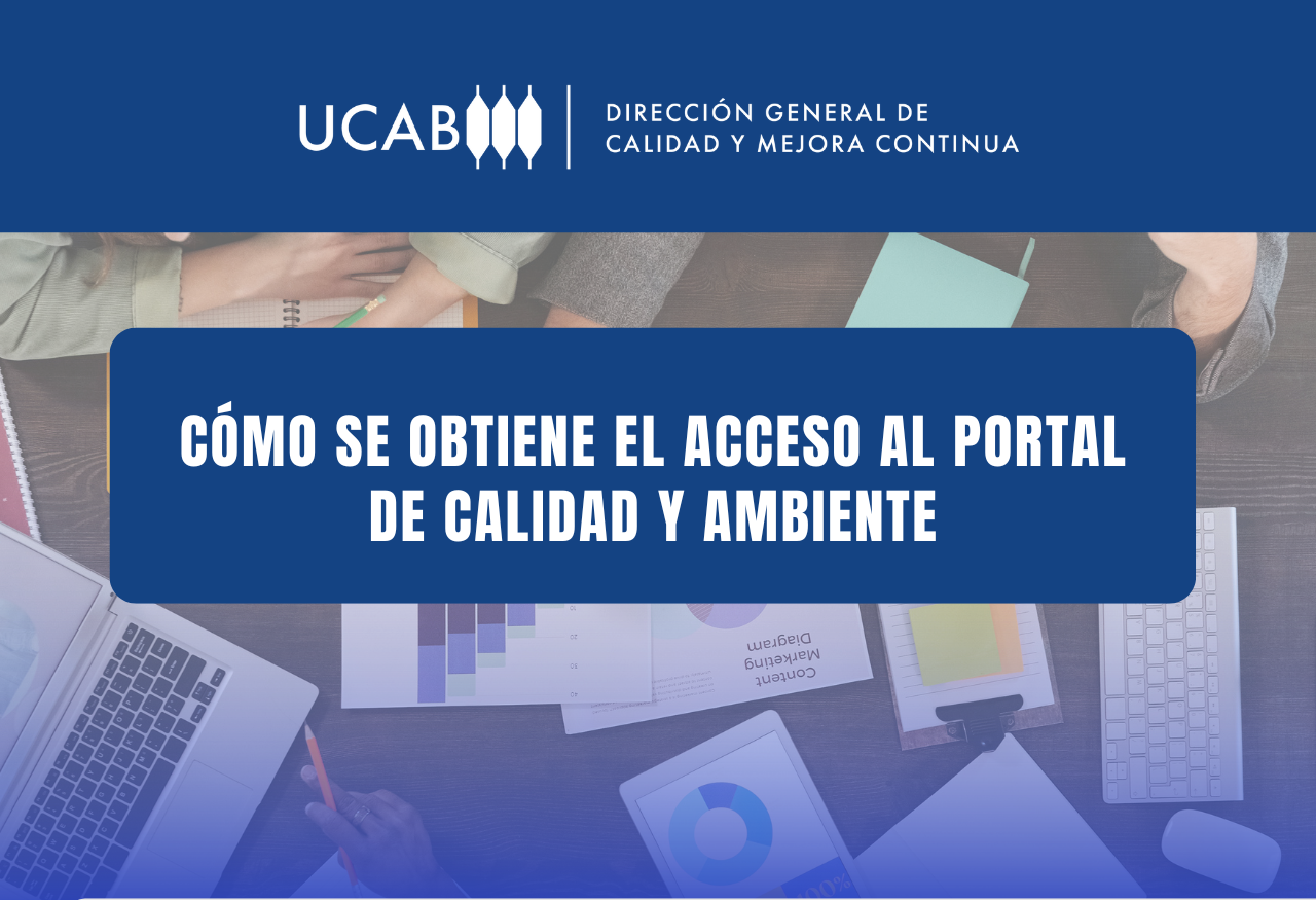 Cómo se obtiene el acceso al Portal de Calidad y Ambiente
