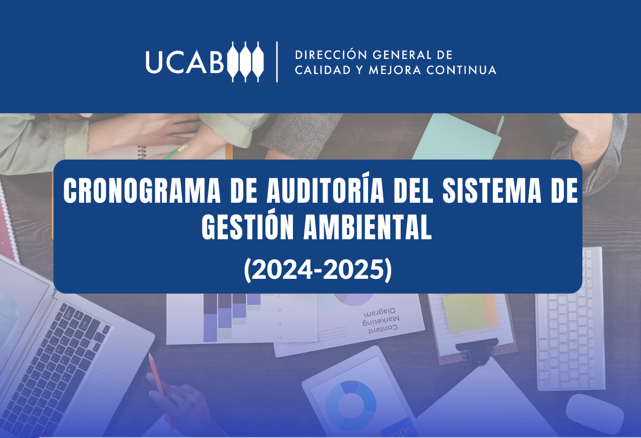 Cronograma de Auditoría del Sistema de Gestión Ambiental 2024-2025